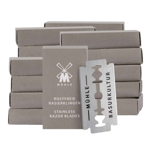 MÜHLE Stainless Steel Safety Razor Blades | 200 Pack