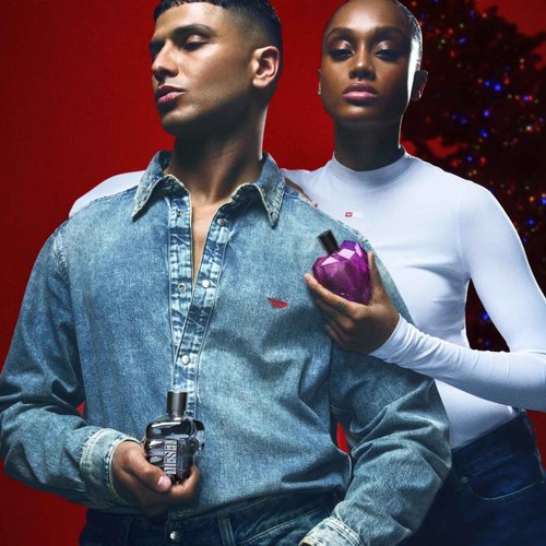 Diesel Loverdose, Eau de Parfum for Women, Oriental Scent With Notes of Mandarin, Sambac Jasmine & Vanilla, 2.5 Fl. Oz.