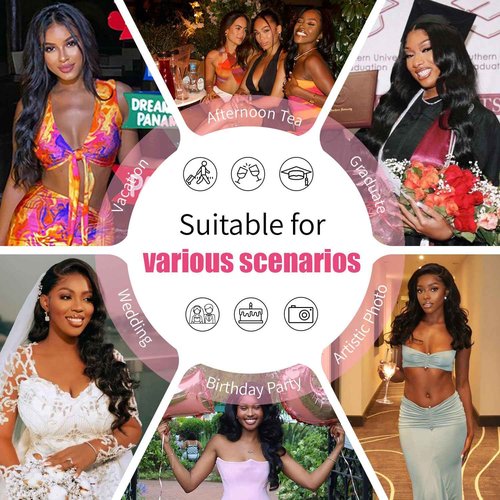 Body Wave Human Hair Bundles 20 20 20 Inch Body Wave Bundles Human Hair 100% Unprocessed 12A Brazilian Raw Virgin Hair Weft 3 Bundle Deal Real Human Hair Extensions Natural Color