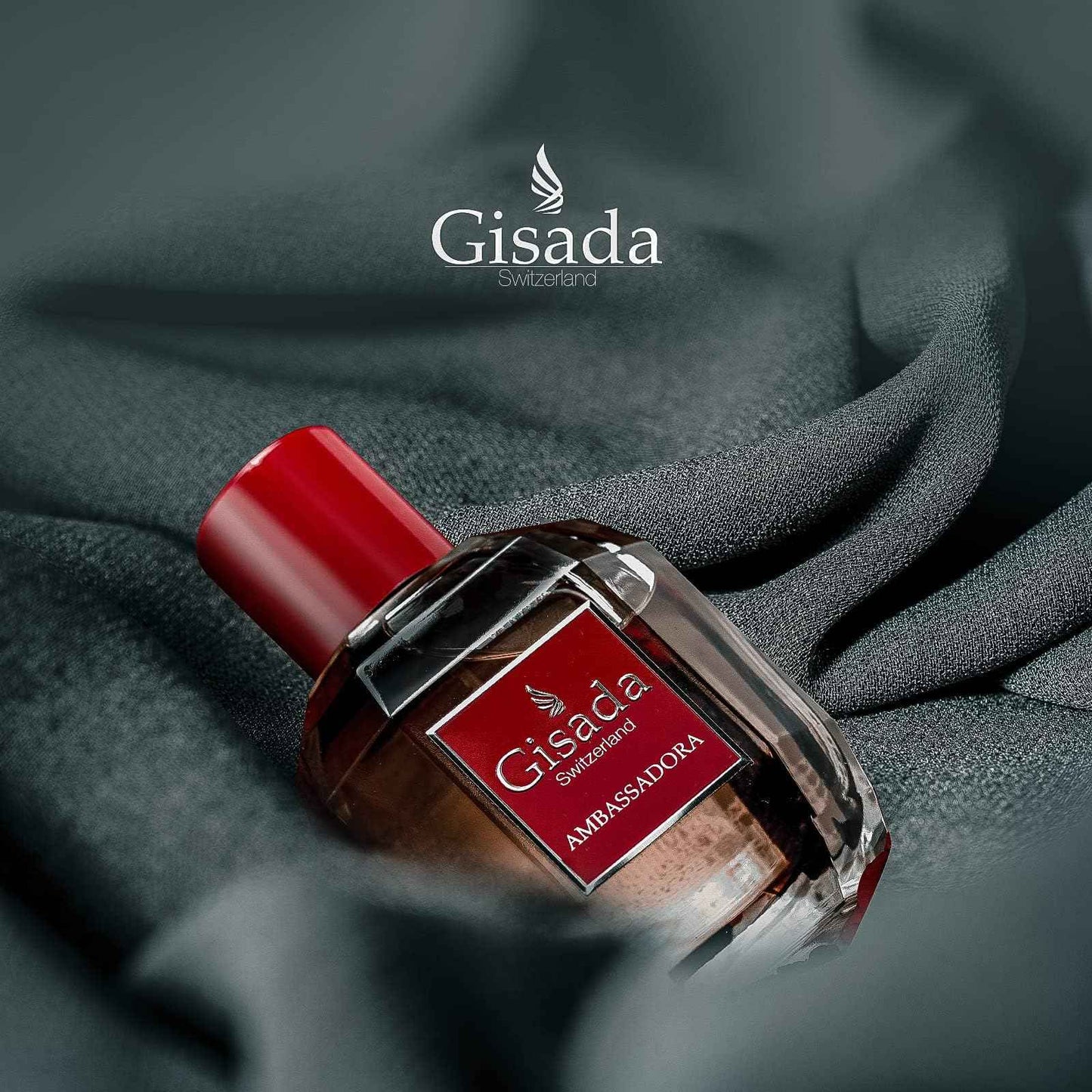 Gisada Ambassadora Women's Perfume - Perfumes for Women with Oriental, Sweet, Floral, Warm Fragrance - Daily Wear Women's Cologne with Juicy, Fruity, Spicy Scent - Made in Switzerland - 1.7 fl. oz.