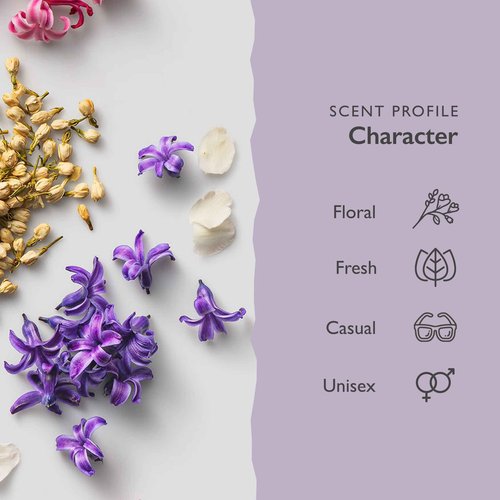 SCENT BEAUTY Scent-Organix I Am Radiant Perfume for Men & Women - Evocative Florals Scent with Notes of Lily-Of-The-Valley, Hyacinth & Vetiver - Non-Toxic, Vegan & Biodegradable Perfume - 1.7fl Oz
