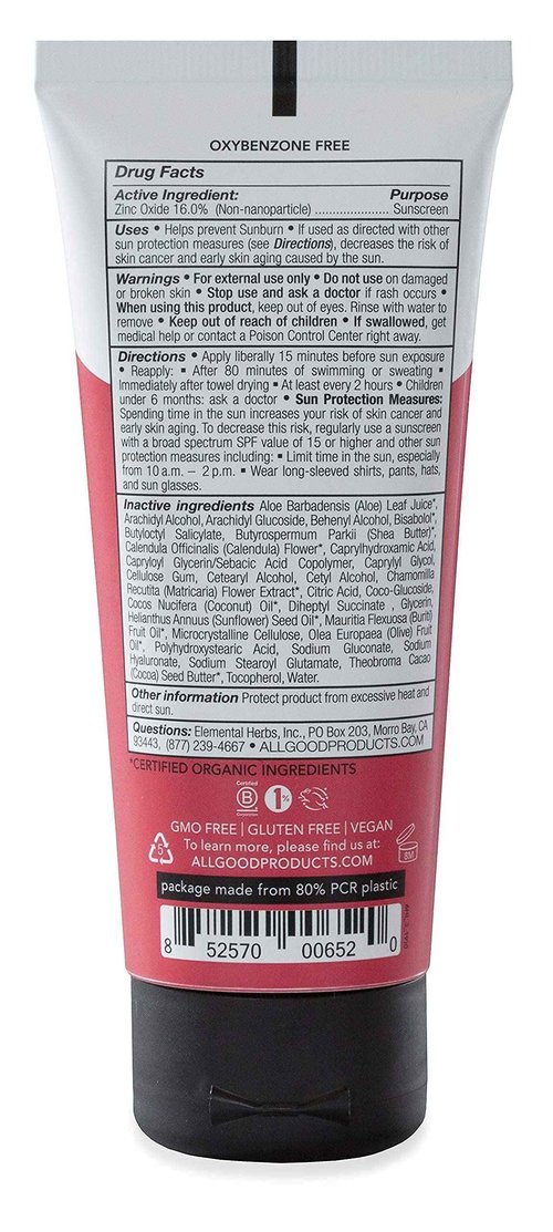 All Good Baby & Kids Mineral Face & Body Sunscreen - UVA/UVB Broad Spectrum, Coral Reef Friendly, Water Resistant, Zinc Oxide - (2) SPF 50 Butter Sticks & (2) SPF 30 Lotions