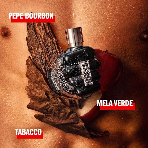 Diesel Only the Brave Tattoo Eau de Toilette Spray Cologne for Men, 1.7 Fl. Oz.