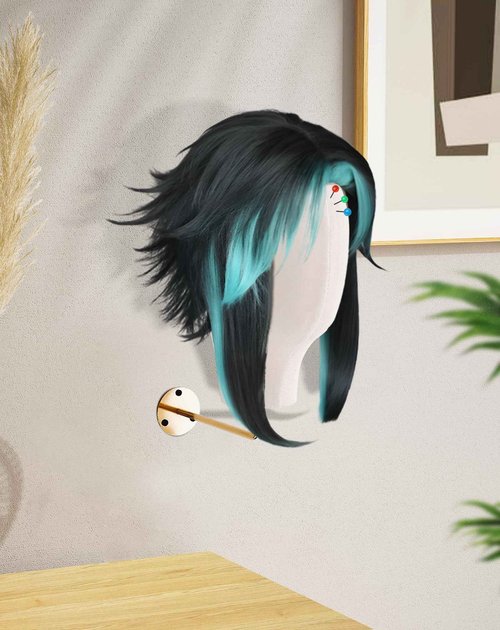 CHADWICK Mannequin Head Wall Mount, Hanging Wig Stand for Wigs, Hats and Glasses, Lash Mannequin Head, Hat Display Stand, Wig Holder for Multiple Wigs, Wig Storage Hanger, Cowboy Hat Rack