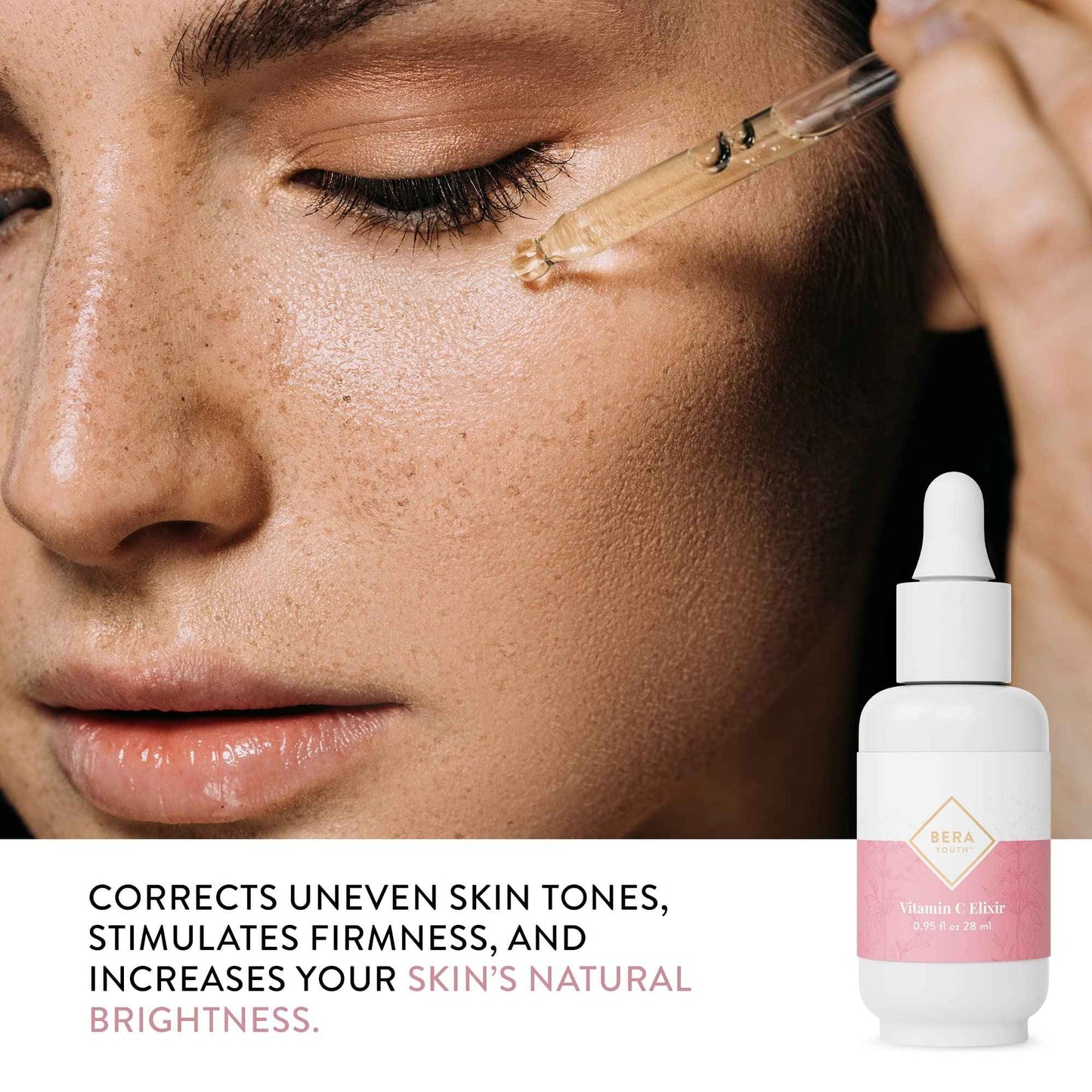 L'eudine Face Care System: Foaming Facial Cleanser, Anti-Aging Cream & Vitamin C Serum - 3 Product Bundle to Reduce Wrinkles, Hydrate & Tone Skin, 100% Natural Ingredients