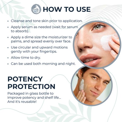 Foxbrim Naturals Bright Boost 7 Superfruits Peptide Face Moisturizer with Vitamin C - Gentle Daily Hydrating Luxury Lotion for Radiant Skin - Smooths Fine Lines - Fragrance Free All Skin Types 2oz