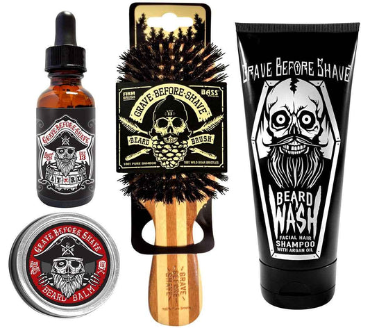 Grave Before Shave™ Beard Care Pack (Bay Rum Blend)