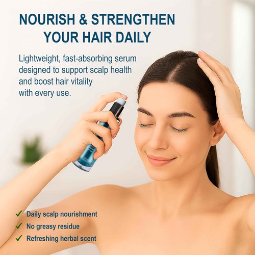 LA EXO Biochemical Pulse Exosome Hair Growth Serum Care Solution for Hair Density, Reduces Shedding and Promotes a Healthy Scalp | Daily Strengthening Treatment for Weak or Damaged Hair | 30ml