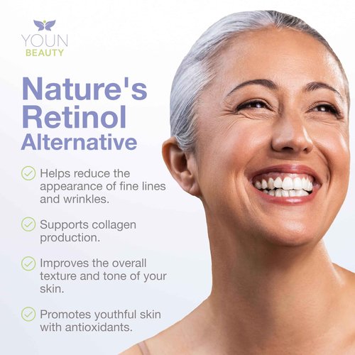 YOUN Beauty Peptide + Bakuchiol Moisturizer by Holistic Dr. Anthony Youn – Paraben-Free Retinol-Alternative Face Moisturizer to Support Collagen Production, Skin Hydration and Elasticity, 50ml