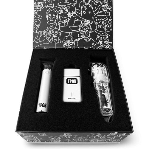 TPOB Slime 2 Professional Hair Clippers Collection (White Pack)