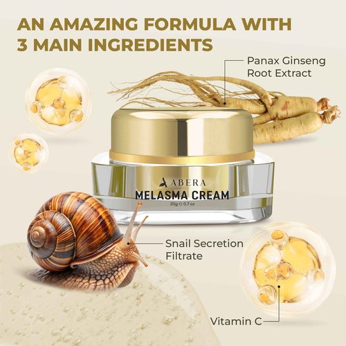 ABERA Melasma Cream (Premium Version) - Dark Spot Corrector, Melasma, Freckle, Sun Spot, Age Spot Remover Advanced Formula for Women and Men (set 2)