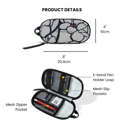 Sherpani Mini Co-Pilot, Travel Cable Bag, Cord Storage Organizer, Small Tech Pouch, Accessory Carrying Case, Travel Essentials for Women (Sakura)