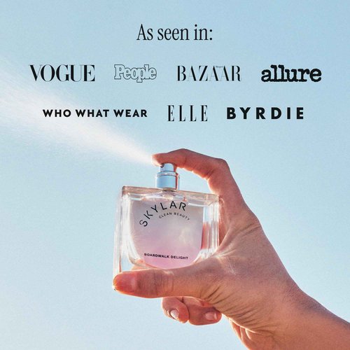 Skylar Boardwalk Delight Eau de Parfum - Hypoallergenic & Clean Perfume for Women & Men, Vegan & Safe for Sensitive Skin - Notes of Cotton Candy, Vanilla & Coconut Milk - 50mL /1.7 Fl oz