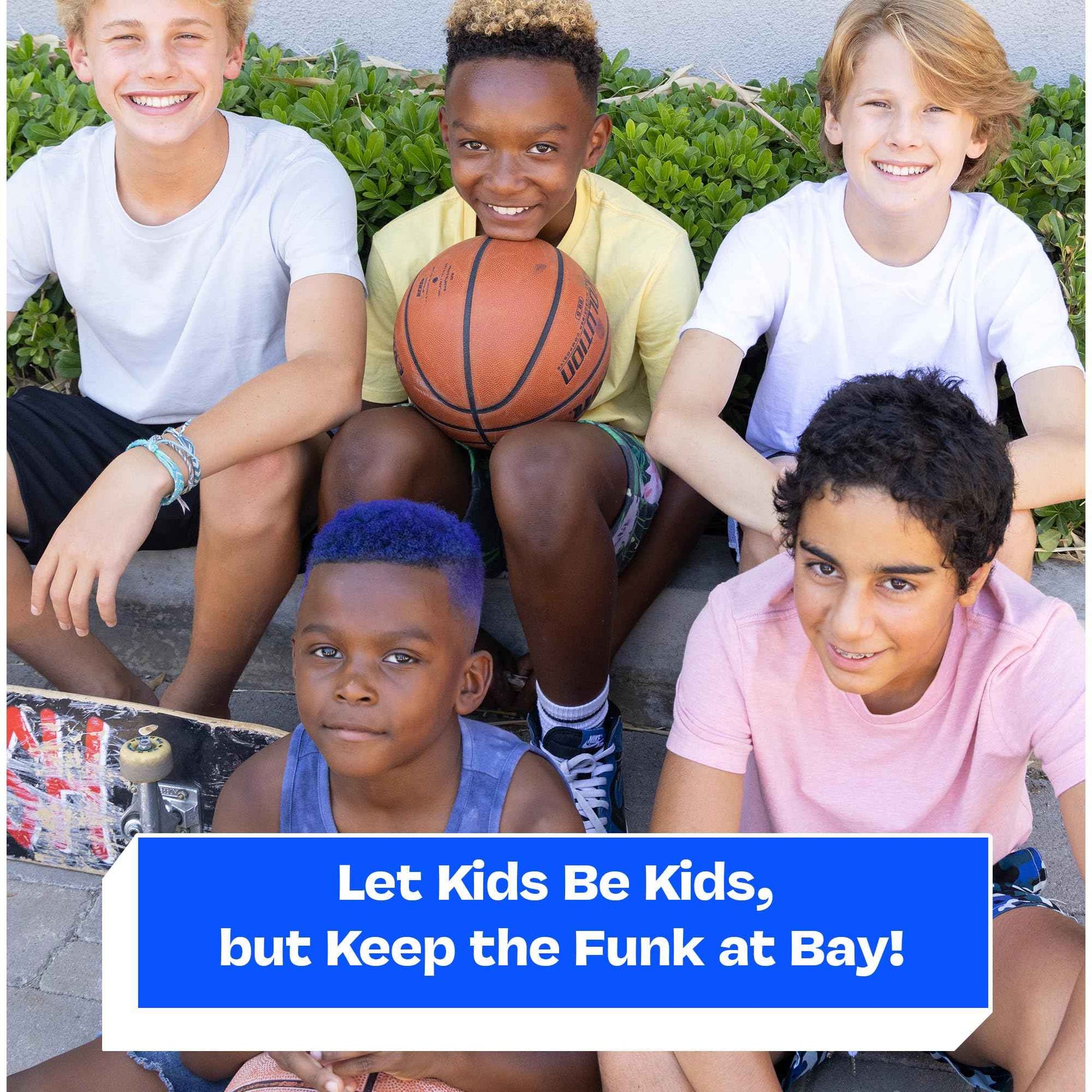 JB SKRUB The Ultimate Bundle - Complete Skin Care Set for Kids, Tweens, and Teens, Includes Body Wash, Body Spray, Acne Face Wash, Pads, and Lotion