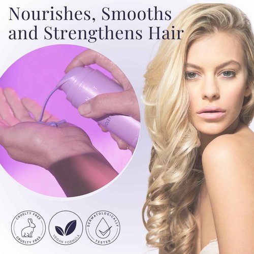 MONAT Violet Lights Anti-Brass Toning Masque – Natural Radiance – Illuminate Your Hair Naturally – Tone Unwanted Brassiness