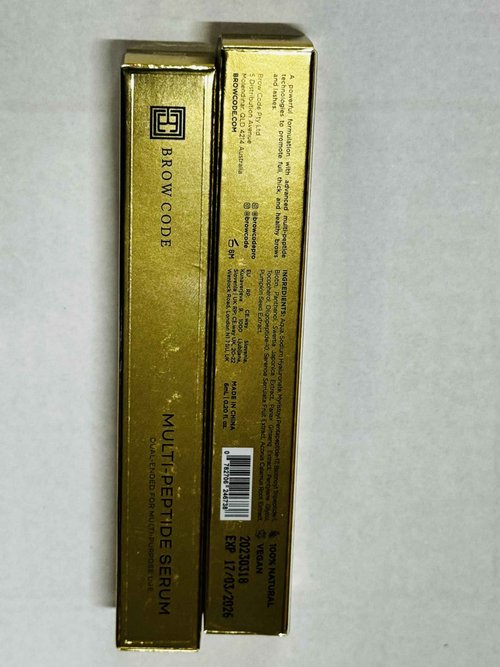 Brow Code 2in1 Multi-Peptide Eyelash & Eyebrow Growth Serum