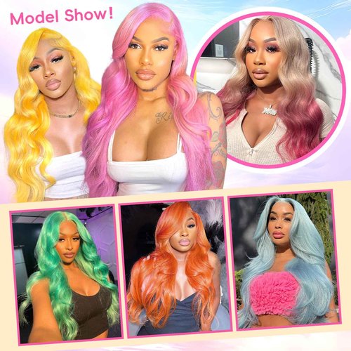 Cloudeer 28 Inch 613 13x6 Lace Front Wig Human Hair 200 Density Blonde Wig Human Hair 613 HD Lace Frontal Wig 13x6 Blonde Body Wave Lace Front Wigs Human Hair Pre Plucked