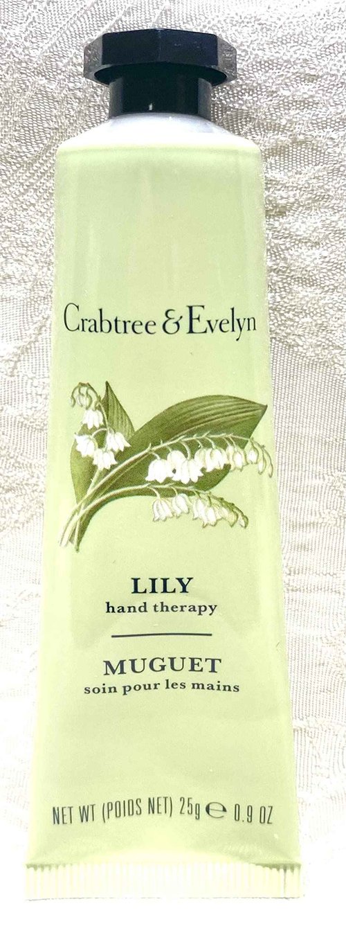Crabtree & Evelyn Lily Hand Therapy Cream .09 oz Each, SET OF 4