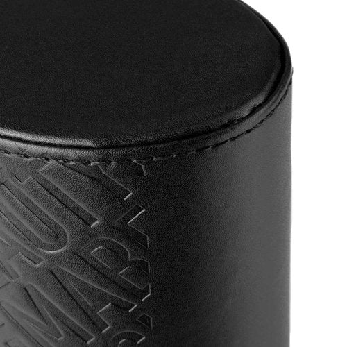 Sigma Brush Cup Holder - Two Makeup Brush Cups Snap Together for On-The-Go - Keep Makeup Brushes Clean and Protected - Makeup Brush Holder for Travel or Home - Black
