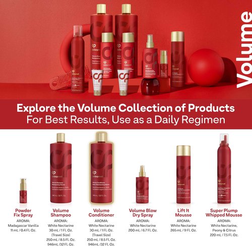 Colorproof Volume Conditioner for Women 32 Fl. Oz. Volume Conditioner, White Nectarine Scent, Sulfate Free Conditioner