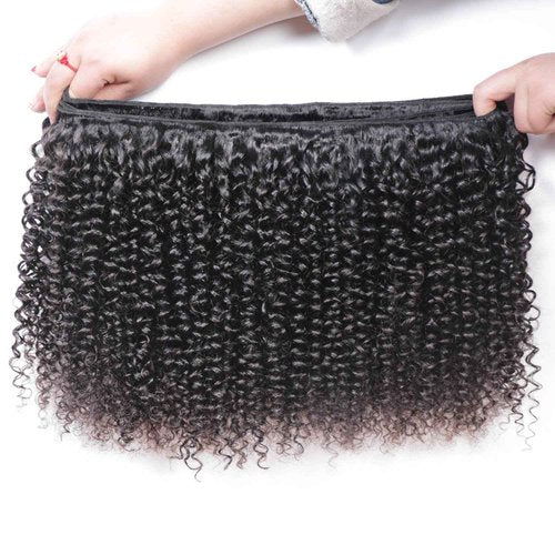 Original Queen 100% Brazilian Unprocessed Virgin Kinky Curly Human Hair Weave 3 Bundles Deep Curly Hair Extensions Mixed Length 14 16 18inches by Original Queen