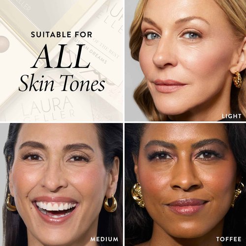 LAURA GELLER NEW YORK The Best of the Best Baked Palette - Tuscan Dreams - Full Size - Includes Bronzer, Blush, Highlighter and 6 Eyeshadows - Travel-Friendly (Best of the Best Tuscan Dreams)