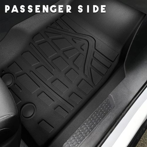 KARPAL Floor Mats Cargo Liner Fit with Jeep Grand Cherokee L 2021-2025 (6-Seater w/o 2nd Row Center Armrest Only), All-Weather 1st & 2nd & 3rd Row & Trunk TPE Car Mats
