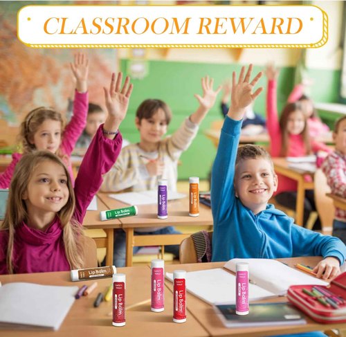 Yopela 221 Pack Natural Lip Balm Bulk with Vitamin E and Coconut Oil - Moisturizing, Soothing, and Repairing Dry and Chapped Lips Valentine's Gift - 17 Flavors - Non-GMO