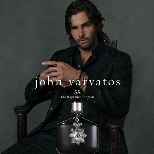 John Varvatos Men's Cologne, XX Eau de Toilette EDT Spray, Woody Oriental Scent with Notes of Cardamom, Orange Flower & Sandalwood, 2.5 fl. oz