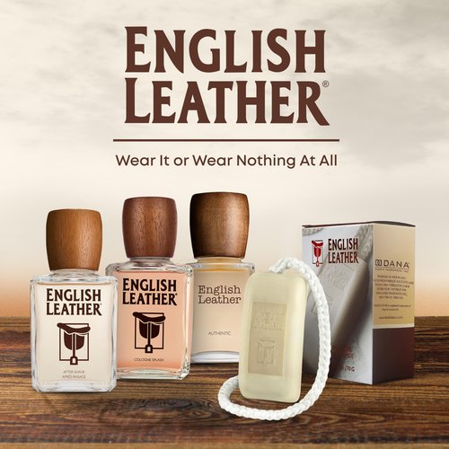 Dana English Leather Soap On A Rope for Men (6 Pack)