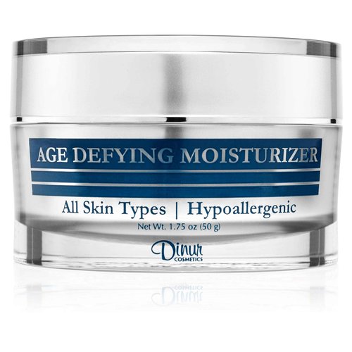 Dinur Cosmetics Hydractive 24 Age Defying Moisturizer Hydrating Looks Younger Smoother & Lucent Improves Skin Elasticity Uniformity 1.75 ounces/50 grams