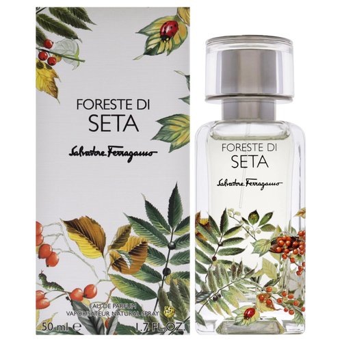 Ferragamo Foreste Di Seta Eau de Parfum, Genderless Perfume Spray, 1.7 Fl. Oz.