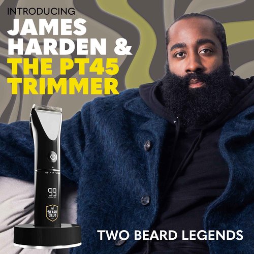 The Beard Club PT45 Beard Trimmer for Men & BT-Zero Body and Groin Trimmer for Men - Electric Cordless Rechargeable Powerful 7000 RPM Motor Trimmers for All Your Grooming Needs– Gift Kit Bundle
