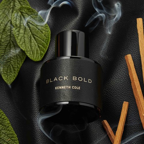 Kenneth Cole Black Bold Eau de Parfum Cologne for Men, 3.4 Fl Oz