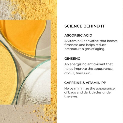 Natura Bissé C+C Vitamin Eye, Anti-Stress Eye Contour Gel-Cream, Firms, Energizes & Rejuvenates, 0.5 Oz