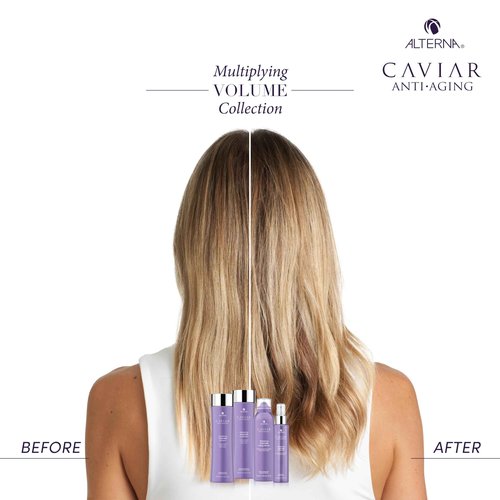 Alterna Haircare CAVIAR Anti-Aging Multiplying Volume Shampoo and Conditioner 16.5 oz | For Fine, Thin Hair | Create Instant Volume and Thickness | Sulfate Free