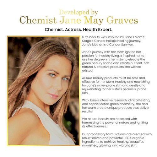 Luxe Beauty: Anti-Aging and Youth Activating Serum for Face and Eyes (1 Fl Oz)