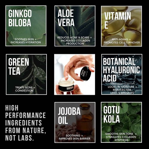 RUGGED & DAPPER Age + Damage Defense Facial Moisturizer, Age Defense Eye Complex and Moisture Fix Lip Balm