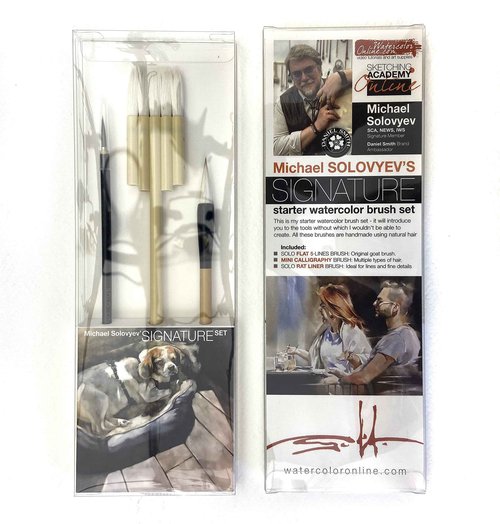Michael Solovyev's Starter Signature Brush Set