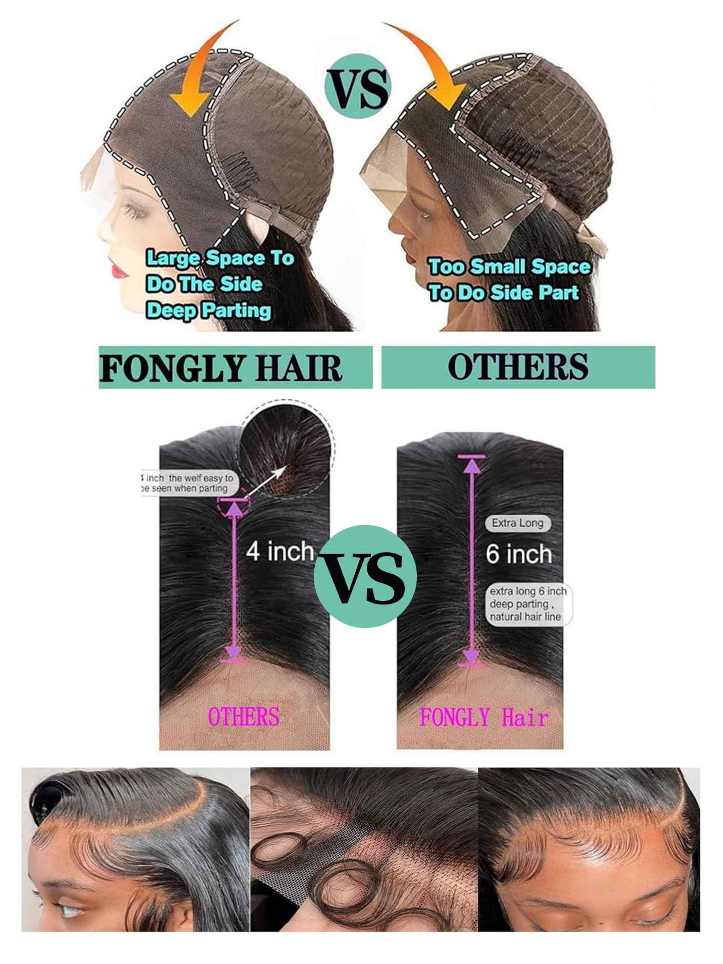 28 Inch 13x6 Lace Front Wigs Human Hair Pre Plucked 200 Density HD Transparent Front Wigs Human Hair Glueless Wigs Human Hair With Baby Hair for Women Natural Black