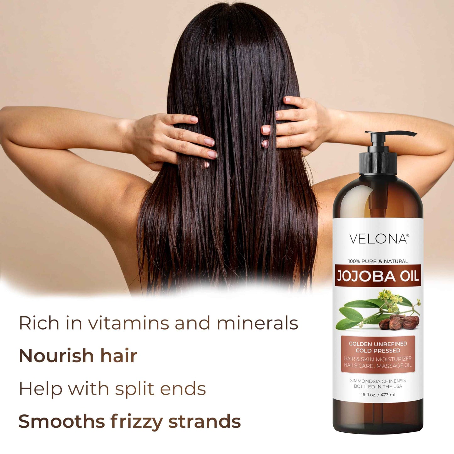 Jojoba Oil - 1 Gallon / 128 Fl Oz | 100% Pure and Natural | Golden, Unrefined, Cold Pressed, Hexane Free | Moisturizing Face, Hair, Body, Skin Care, Stretch Marks, Cuticles