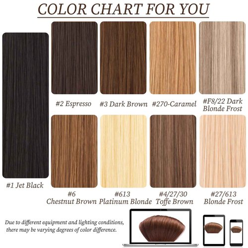 ManeMajesty Clip in Hair Extensions Real Human Hair for White Women Dark Brown,100% Natural Premium Remy Human Hair 16 Inch 10pcs 85g/Set,Straight Clip Hair Extensions with Double Weft