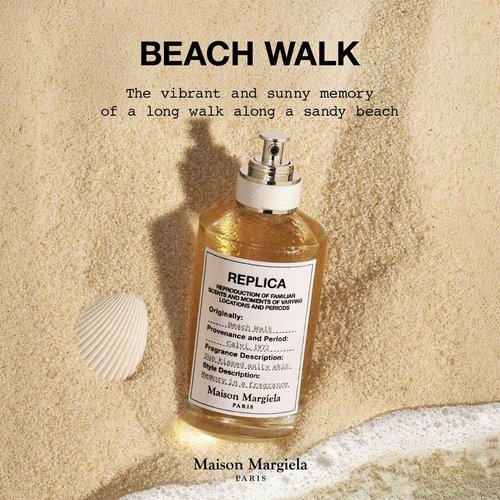 Maison Margiela - Replica - Beachwalk Eau de Toilette - Fresh Fragrance - With Bergamot, Ylang Ylang & Coconut - 1.0 Fl Oz