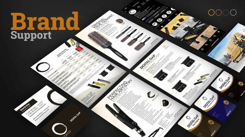 COCCO® Silk Xpress PRO Ceramic 1" Flat Iron - Advanced Titanium Plates with Nano Ceramic & Tourmaline, Patented Nano Technology for Professional Hair Straightening & Styling