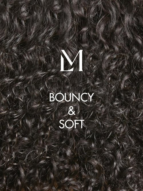 LUVME HAIR Cruly Wig Human Hair Short Wig