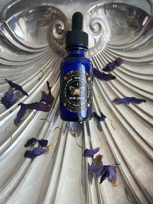 Blue Lotus Youth Preserve Face Serum with Hyaluronic Acid - 1.0oz