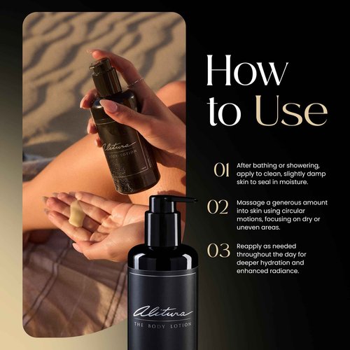 Alitura Naturals Organic Face & Body Lotion – Anti-Aging Moisturizer with Olive Oil & Acai Butter – Hydrating Cream for Dry, Sensitive & Aging Skin – For Men & Women – 200ml