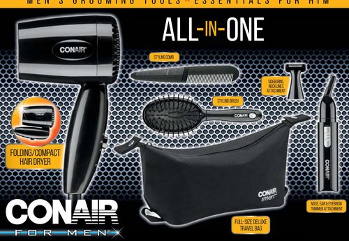 Conair All-in-One Men's Grooming Tools Gift Set