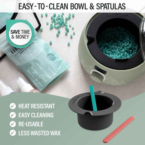 Tress Wellness Green Warmer Kit with Black Silicone Bowl