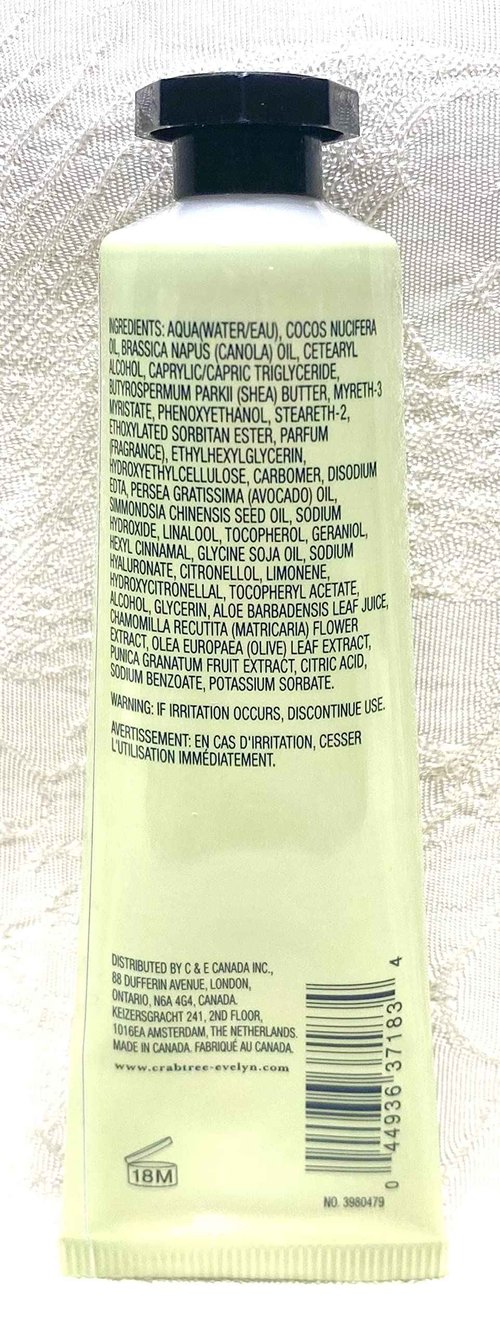 Crabtree & Evelyn Lily Hand Therapy Cream .09 oz Each, SET OF 4